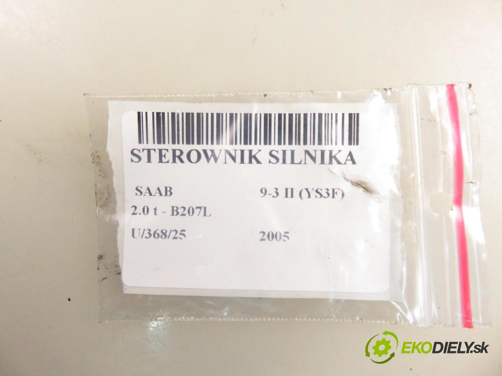 SAAB 9-3 (YS3F) SEDAN 2005 129,00 2.0 t - B207L 1998,00 Riadiaca jednotka Motor 55353231