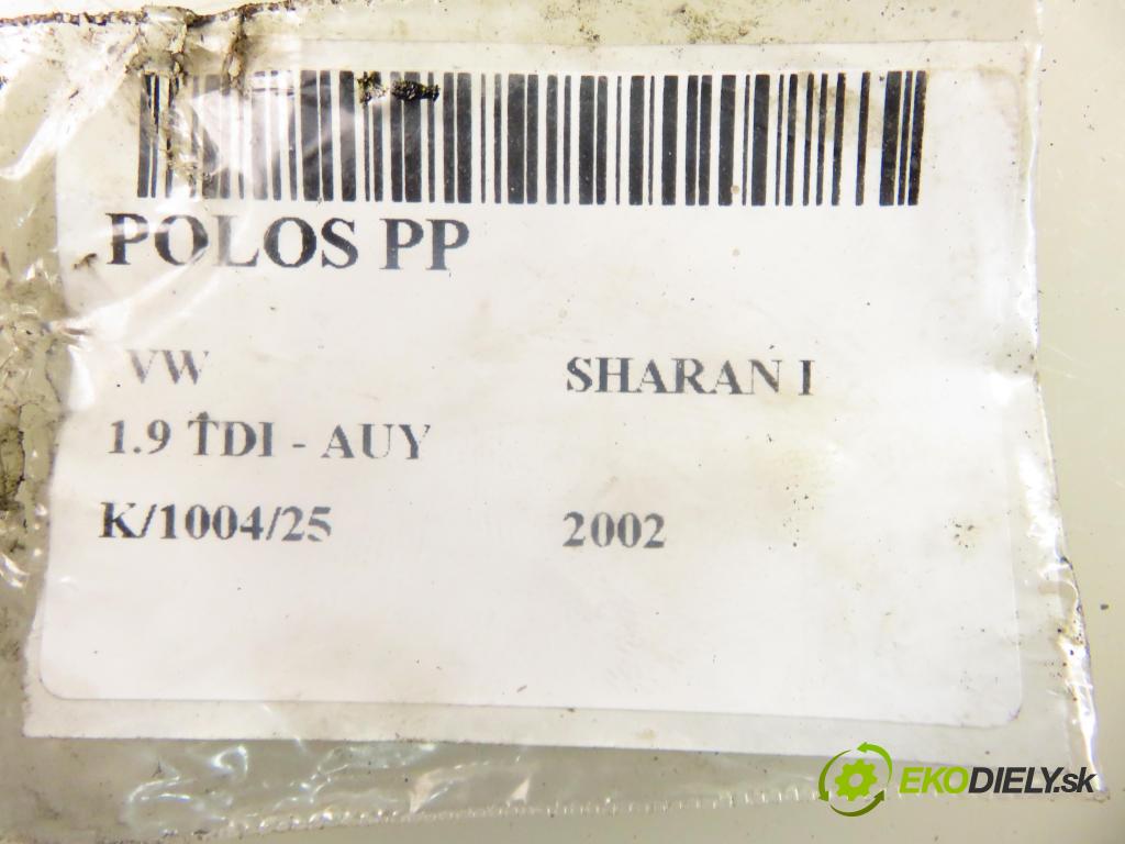 VW SHARAN (7M8, 7M9, 7M6) MINIVAN 2002 85,00 1.9 TDI PD 115 4motion - AUY 1896,00 Poloos PP