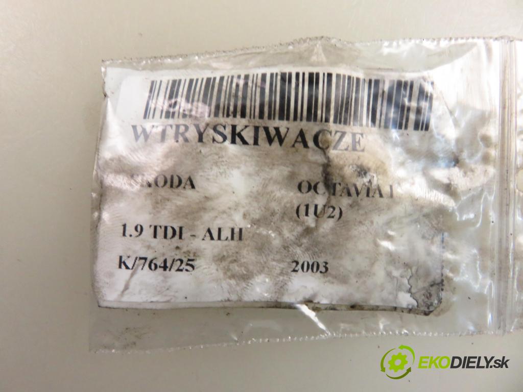 SKODA OCTAVIA I (1U2) LIFTBACK 2003 66,00 1.9 TDI - ALH 1896,00 vstřikovací ventily 028130202Q ; 028130202P (Vstřikovací ventil)