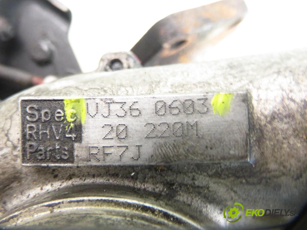 MAZDA 5 (CR19) MINIVAN 2006 105,00 2.0 MZR-CD 143 - RF7J 1998,00 RYCHLONABÍJEČKA: VJ360603 (Kompletní turbodmychadlo)