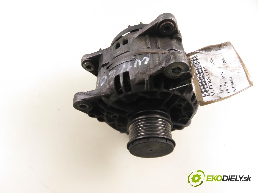 AUDI A3 (8L1) HB 2000 66,00 1.9 TDI 90 - ALH 1896,00 Alternátor  (Alternátor)