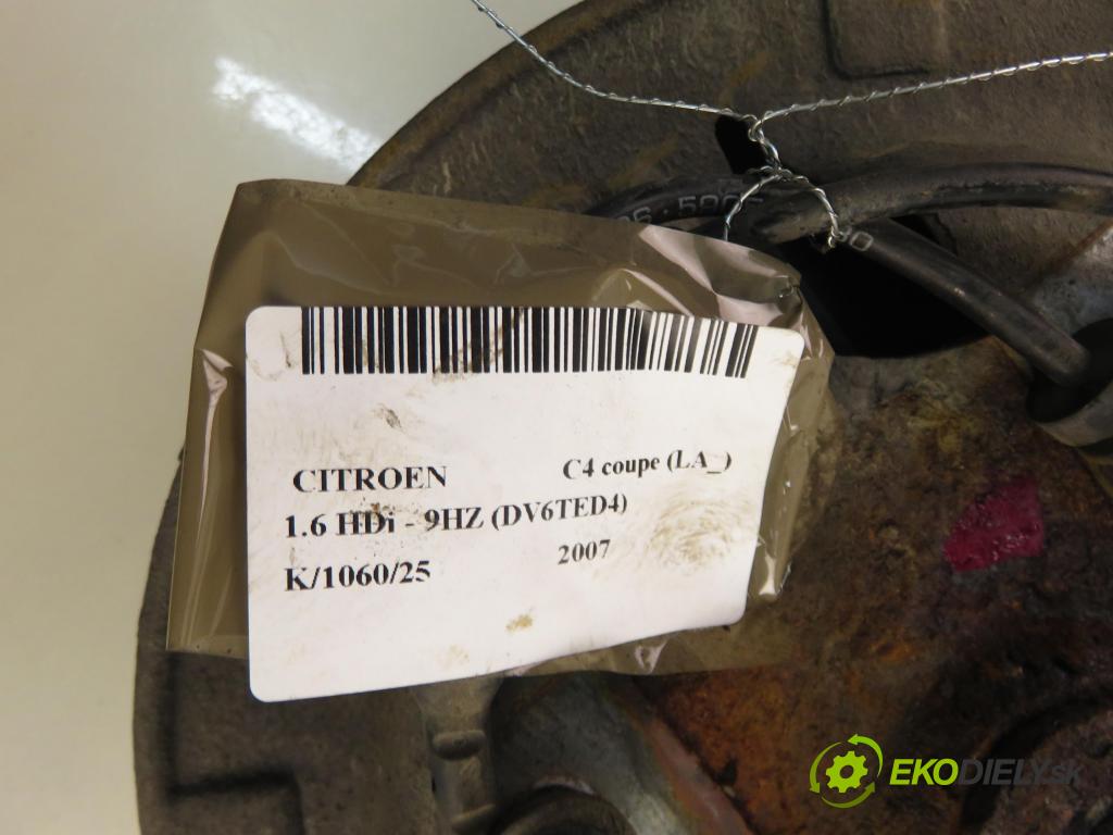 CITROEN C4 coupe (LA_) HB 2007 80,00 1.6 HDi - 9HZ (DV6TED4) 1560,00 náboj pravé zadné ABS