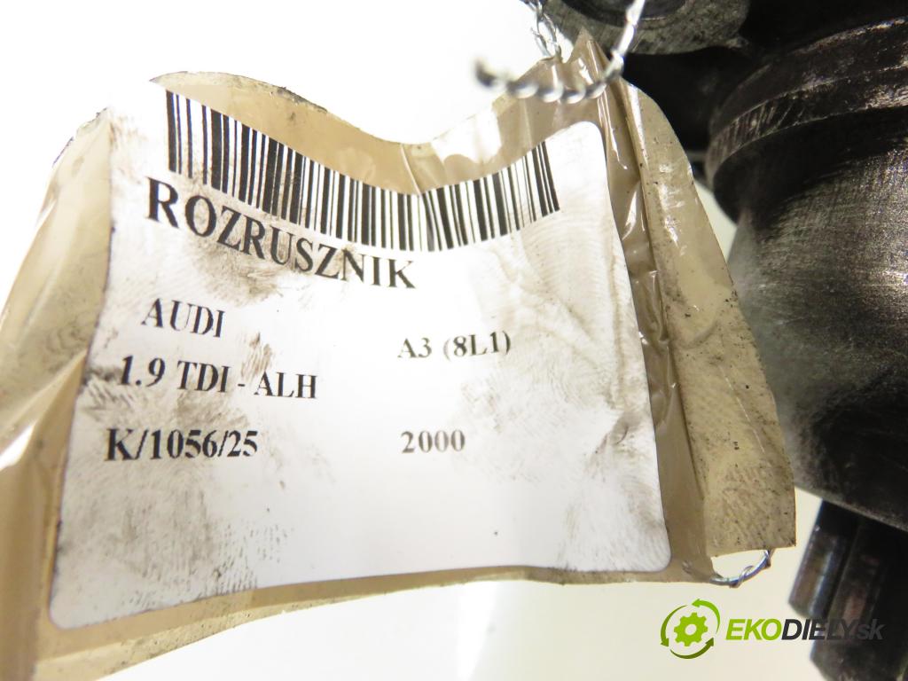 AUDI A3 (8L1) HB 2000 66,00 1.9 TDI 90 - ALH 1896,00 Štartér 02A911024B (Štartér)