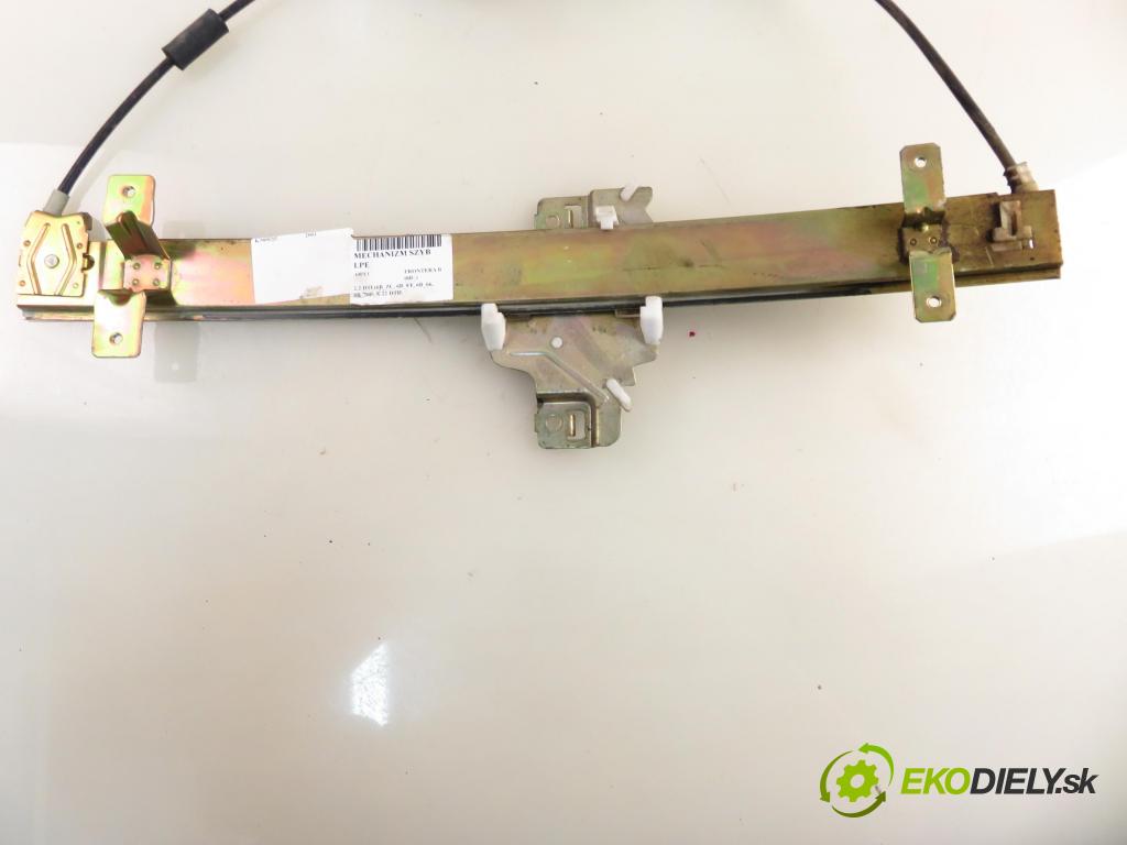 OPEL FRONTERA B (6B_) TERENOWY 2001 85,00 2.2 DTI (6B_ZC, 6B_VF, 6B_66, 6B_76) - X 22 DTH 2171,00 mechanismus oken 91157979