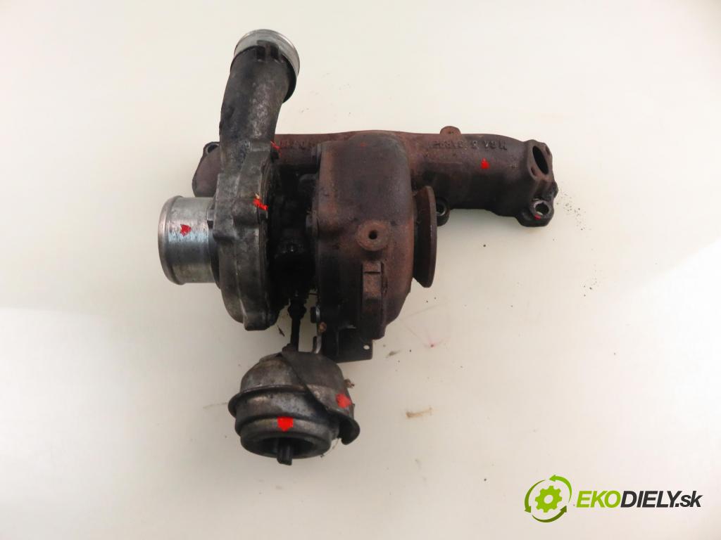 OPEL ZAFIRA B (A05) MINIVAN 2006 74,00 1.9 CDTI 8V 101 - Z 19 DTL 1910,00 RYCHLONABÍJEČKA:  (Kompletní turbodmychadlo)