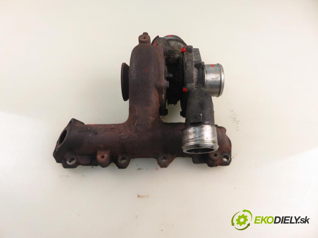 OPEL ZAFIRA B (A05) MINIVAN 2006 74,00 1.9 CDTI 8V 101 - Z 19 DTL 1910,00 RYCHLONABÍJEČKA:  (Kompletní turbodmychadlo)