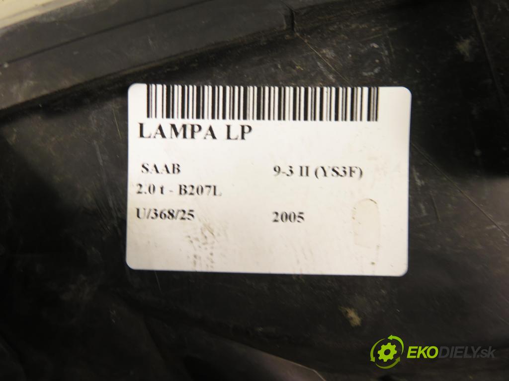 SAAB 9-3 (YS3F) SEDAN 2005 129,00 2.0 t - B207L 1998,00 Svetlo LP 
