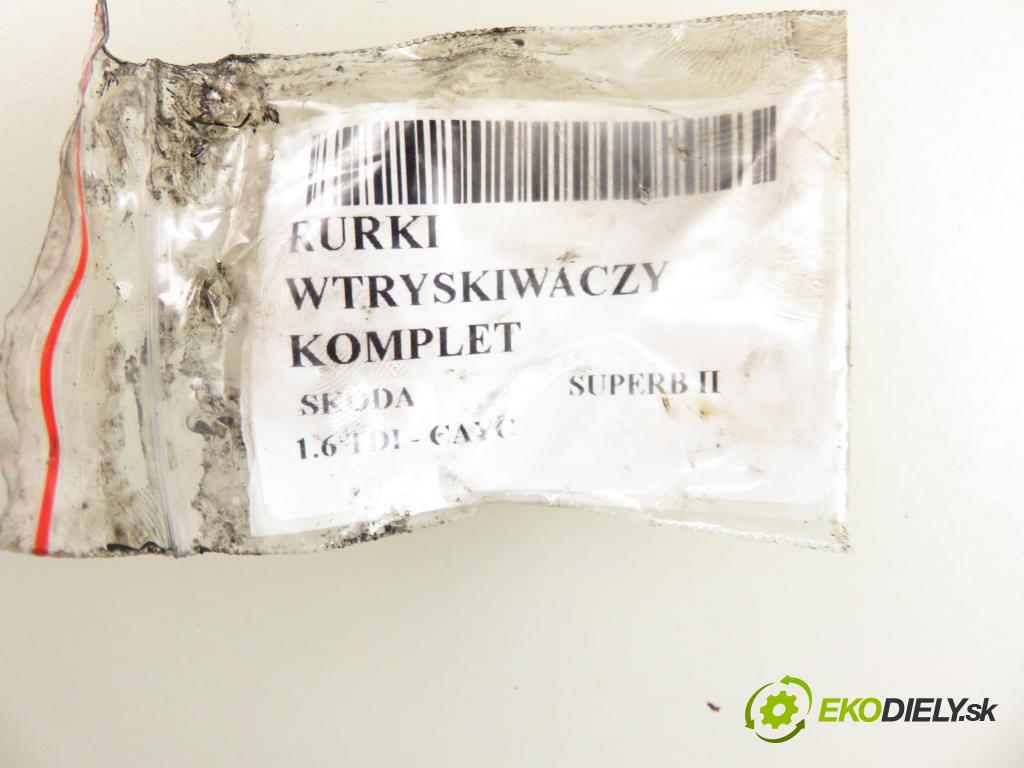 SKODA SUPERB II kombi (3T5) KOMBI 2011 77,00 1.6 TDI - CAYC 1598,00 rúrky VSTREKOVAČE: