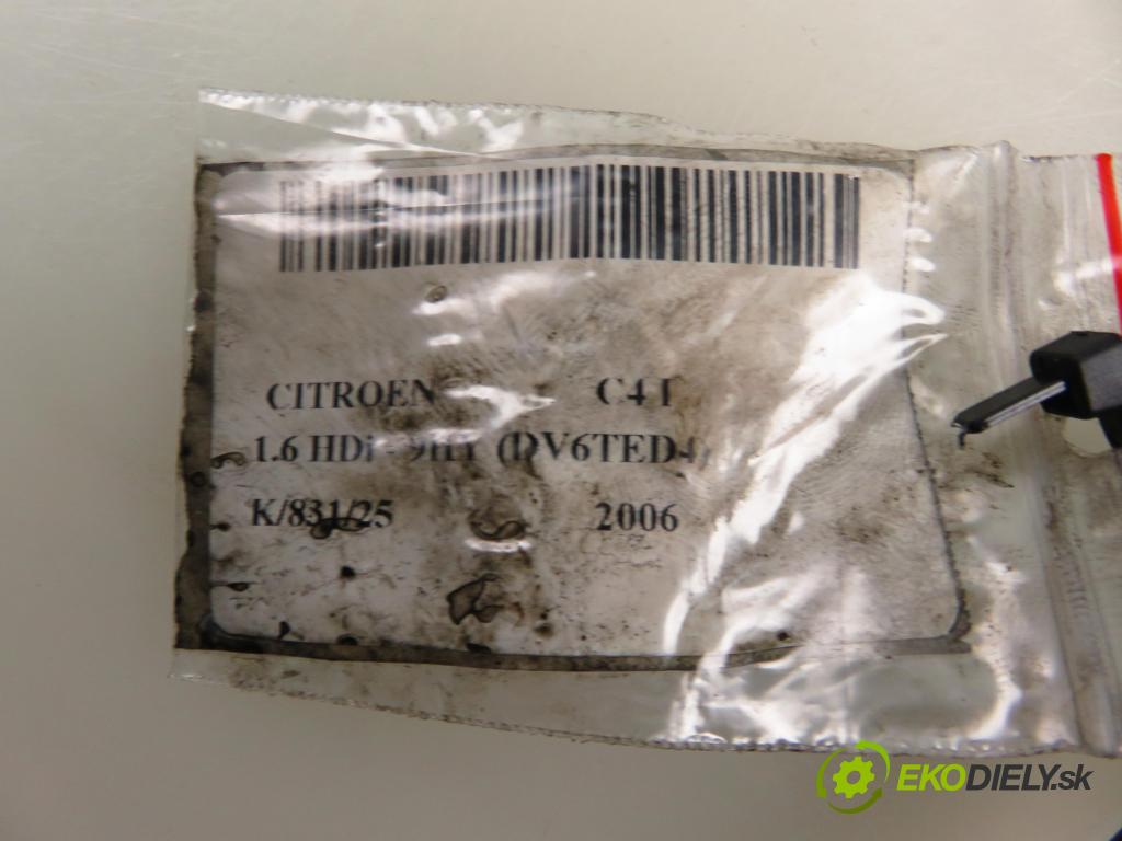 CITROEN C4 I (LC_) HB 2006 80,00 1.6 HDi - 9HY (DV6TED4) 1560,00 vstřikovač 0445110281 (Vstřikovač paliva)