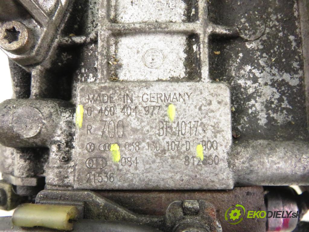 AUDI A3 (8L1) HB 2000 81,00 1.9 TDI - ASV 1896,00 pumpa vstřikovací 0460404977 ; 038130107D (Vstřikovací čerpadlo)
