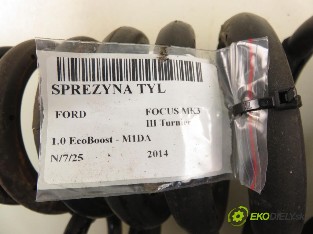 FORD FOCUS III Turnier KOMBI 2014 92,00 1.0 EcoBoost 125 - M1DA 998,00 Pružina zadné