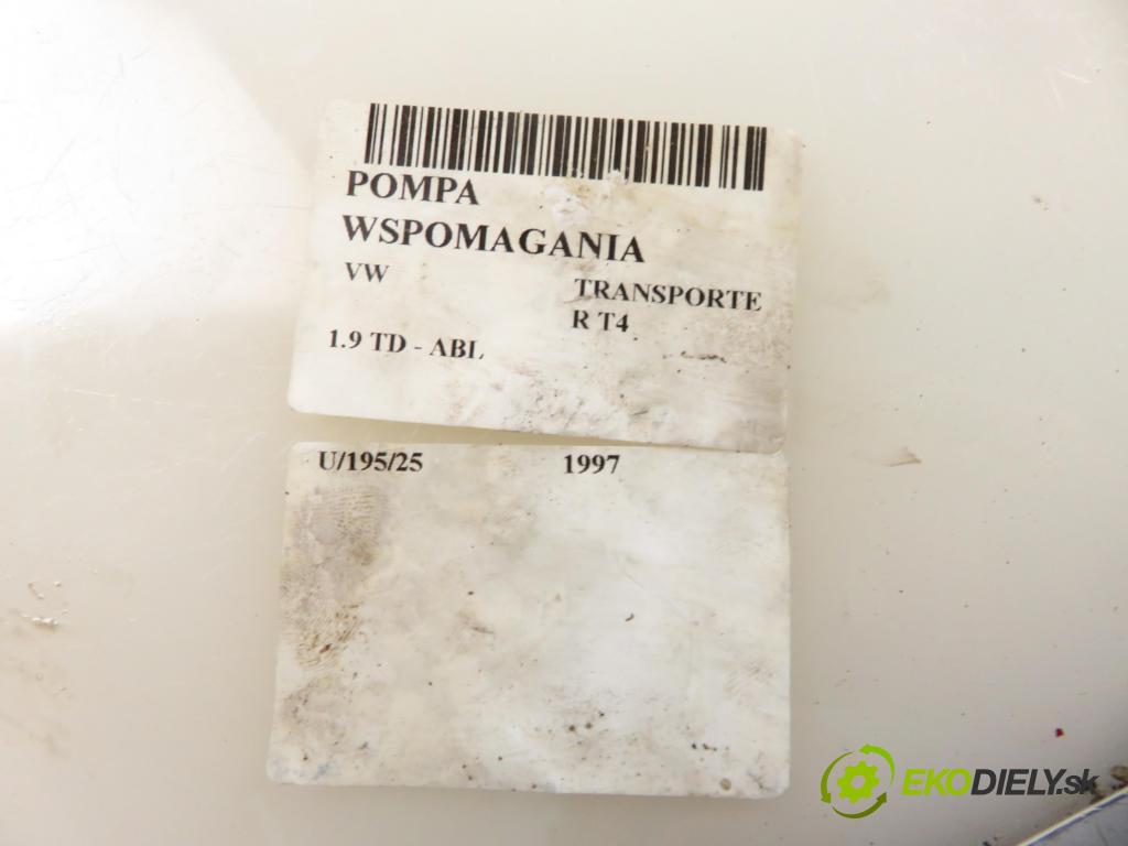 VW TRANSPORTER IV Skrzynia (70XA) FURGON 1997 50,00 1.9 TD 68 - ABL 1896,00 pumpa servočerpadlo  (Servočerpadlo)
