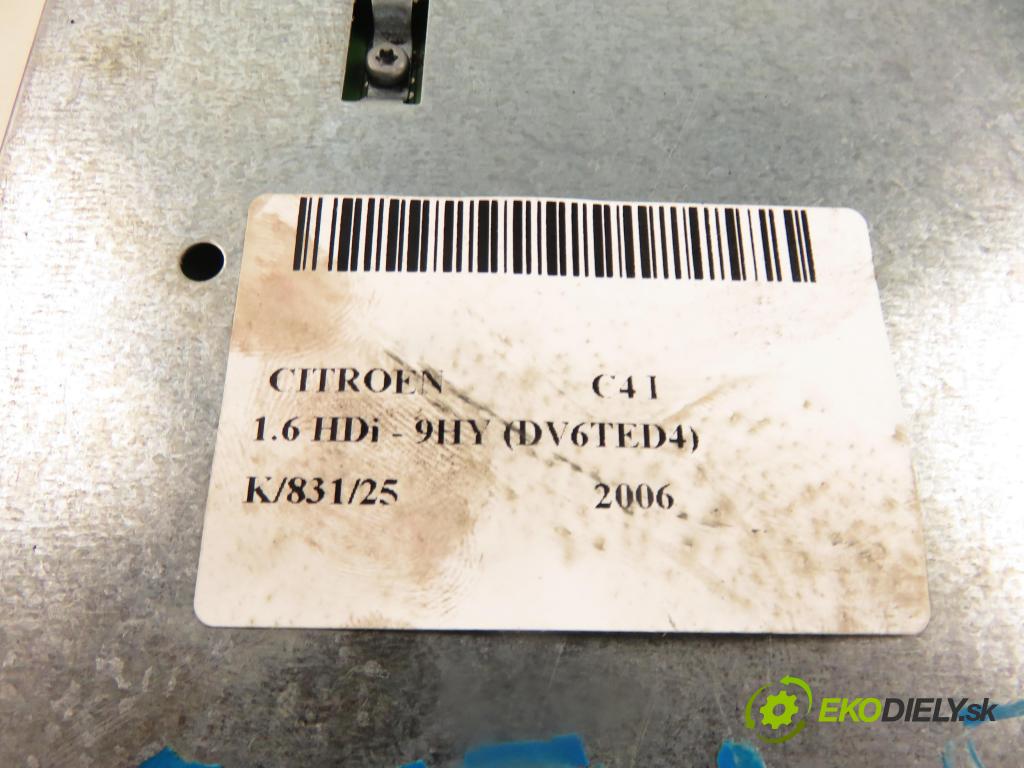CITROEN C4 I (LC_) HB 2006 80,00 1.6 HDi - 9HY (DV6TED4) 1560,00 RADIO CD 9660646477