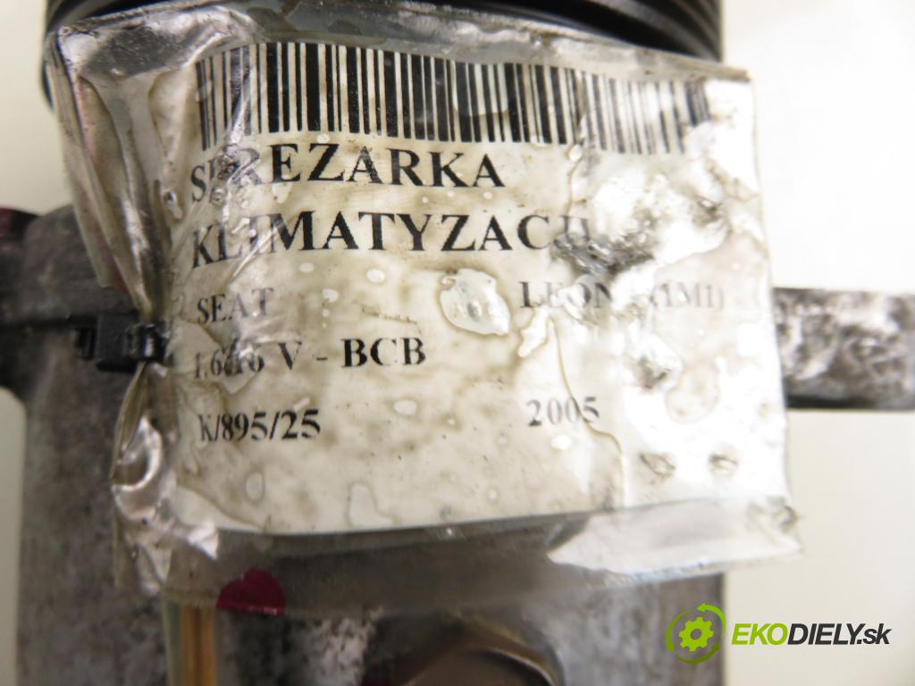 SEAT LEON (1M1) HB 2005 77,00 1.6 16 V - BCB 1598,00 KOMPRESOR: klimatizácie 1J0820803K (Kompresor klimatizácie)