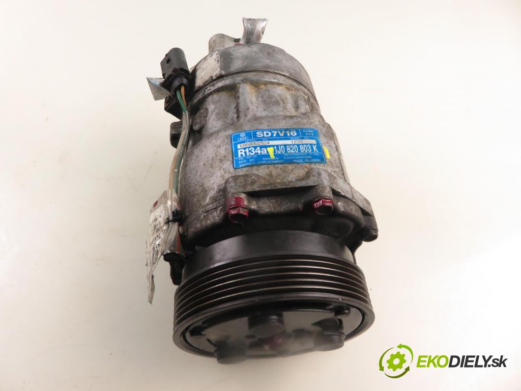 SEAT LEON (1M1) HB 2005 77,00 1.6 16 V - BCB 1598,00 KOMPRESOR: klimatizácie 1J0820803K (Kompresor klimatizácie)