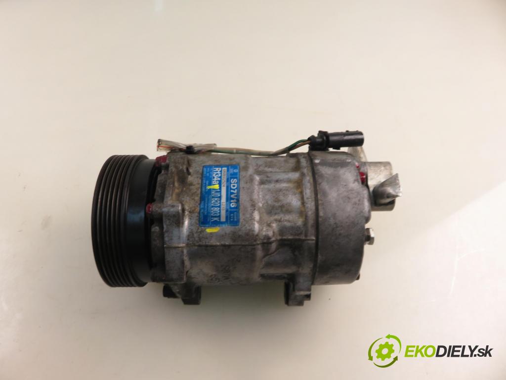 SEAT LEON (1M1) HB 2005 77,00 1.6 16 V - BCB 1598,00 KOMPRESOR: klimatizácie 1J0820803K (Kompresor klimatizácie)