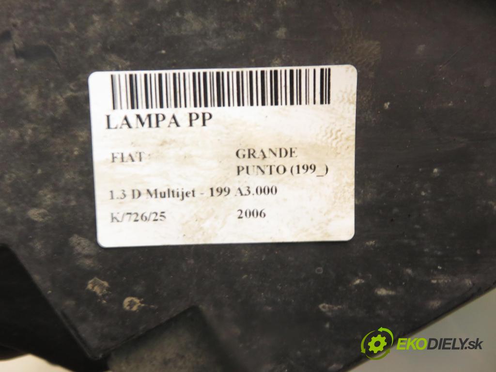 FIAT GRANDE PUNTO (199_) HB 2006 66,00 1.3 D Multijet 90 - 199 A3.000 1248,00 Svetlo PP
