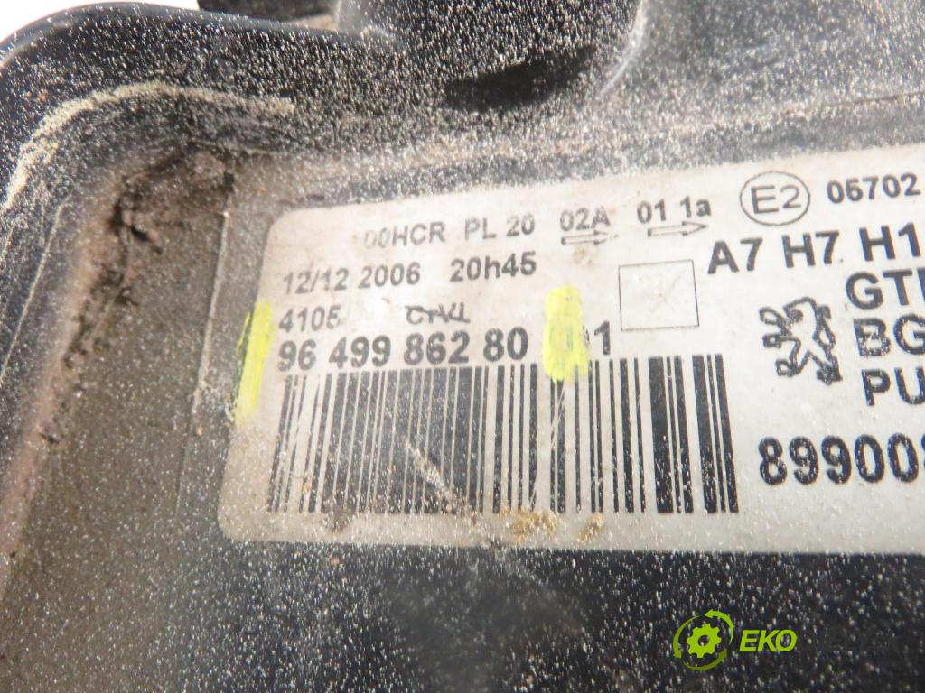 PEUGEOT 207 (WA_, WC_) HB 2010 70,00 1.4 16v VTI 95 - 8FS 1397,00 Svetlo LP 9649986280 ; 89045701