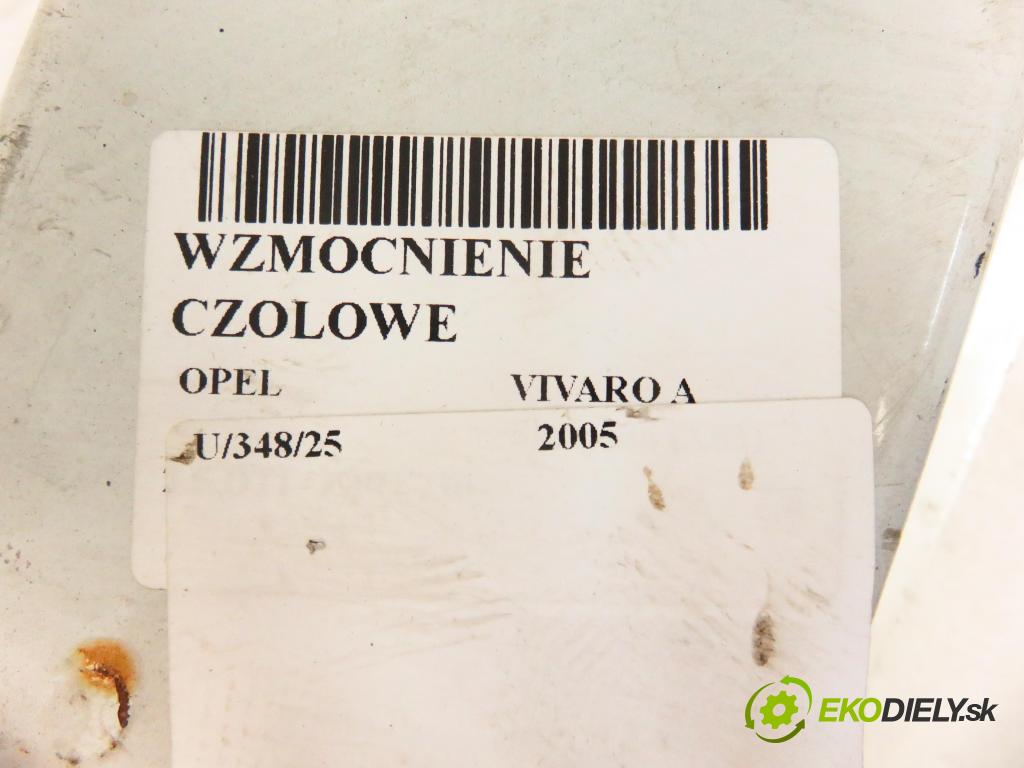 OPEL VIVARO A Skrzynia (X83) FURGON 2005 99,00 2.5 DTI 135 - G9U 730 2464,00 Výstuha čelné 