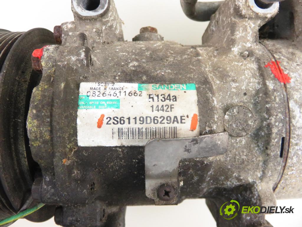 FORD FIESTA V (JH_, JD_) HB 2007 50,00 1.4 TDCi 68 - F6JB 1399,00 KOMPRESOR: klimatizace 2S6119D629AE (Kompresor klimatizace)