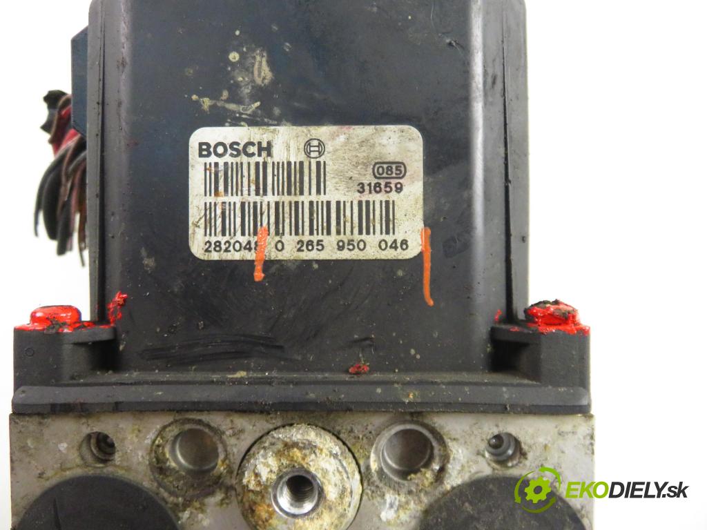 RENAULT SCENIC I (JA0/1_) MINIVAN 2001 75,00 1.9 dCi 102 - F9Q 732 1870,00 pumpa ABS 0265950046 ; 0265225108 (Pumpa ABS)