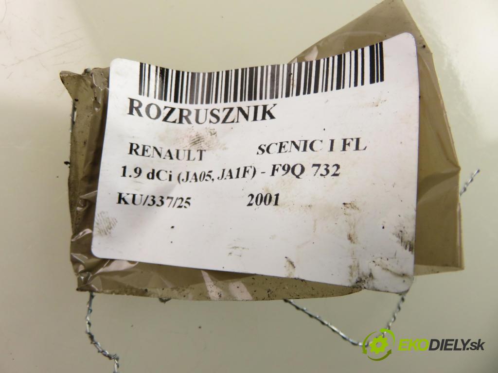 RENAULT SCENIC I (JA0/1_) MINIVAN 2001 75,00 1.9 dCi 102 - F9Q 732 1870,00 Štartér 7700116282 ; M001T85781 (Štartér)