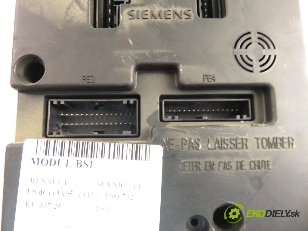 RENAULT SCENIC I (JA0/1_) MINIVAN 2001 75,00 1.9 dCi 102 - F9Q 732 1870,00 MODUL BSI S108502610G ; 8200029342B