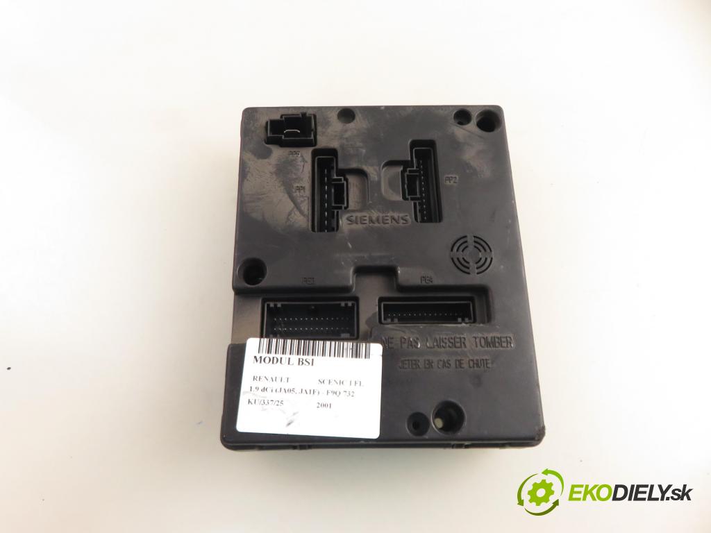 RENAULT SCENIC I (JA0/1_) MINIVAN 2001 75,00 1.9 dCi 102 - F9Q 732 1870,00 MODUL BSI S108502610G ; 8200029342B