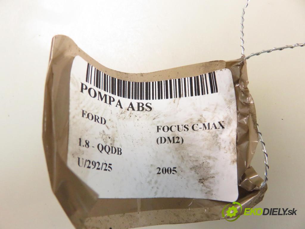 FORD FOCUS C-MAX (DM2) MINIVAN 2005 92,00 1.8 - QQDB 1798,00 pumpa ABS 10096001193 ; 3M512C405HB (Pumpa ABS)