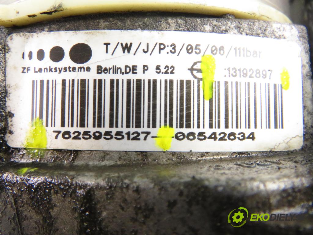 OPEL ZAFIRA B (A05) MINIVAN 2006 74,00 1.9 CDTI 8V 101 - Z 19 DTL 1910,00 Pumpa servočerpadlo 13192897 ; 7625955127