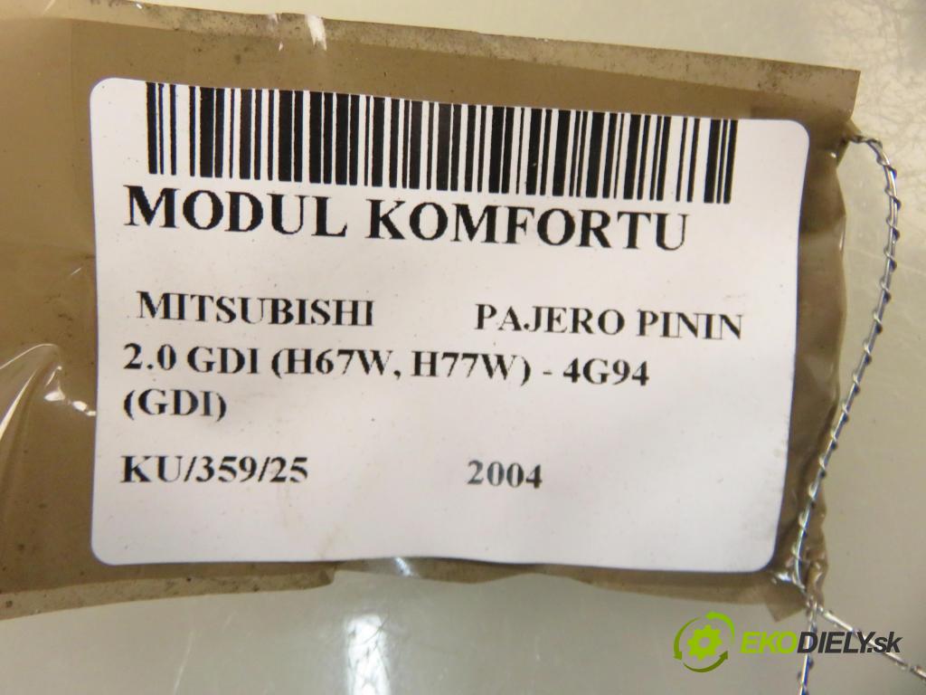 MITSUBISHI PAJERO PININ (H6_W, H7_W) SUV 2004 95,00 2.0 GDI 1999,00 MODUL BSI MR445952