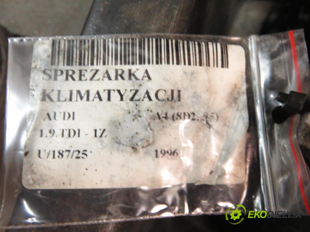 AUDI A4 (8D2, B5) SEDAN 1996 66,00 1.9 TDI - 1Z 1896,00 KOMPRESOR: klimatizace 5062310381 (Kompresor klimatizace)