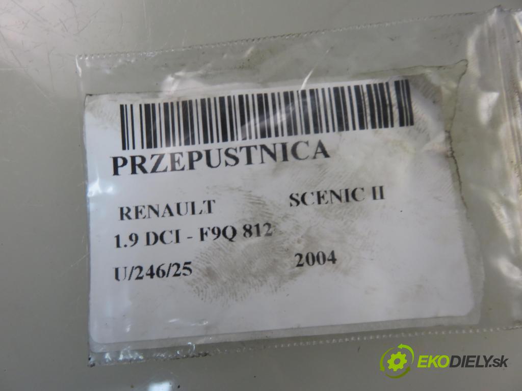 RENAULT SCENIC II (JM0/1_) HB 2004 88,00 1.9 DCI - F9Q 812 1870,00 Škrtiaca klapka A68843370 (Škrtiaca klapka)