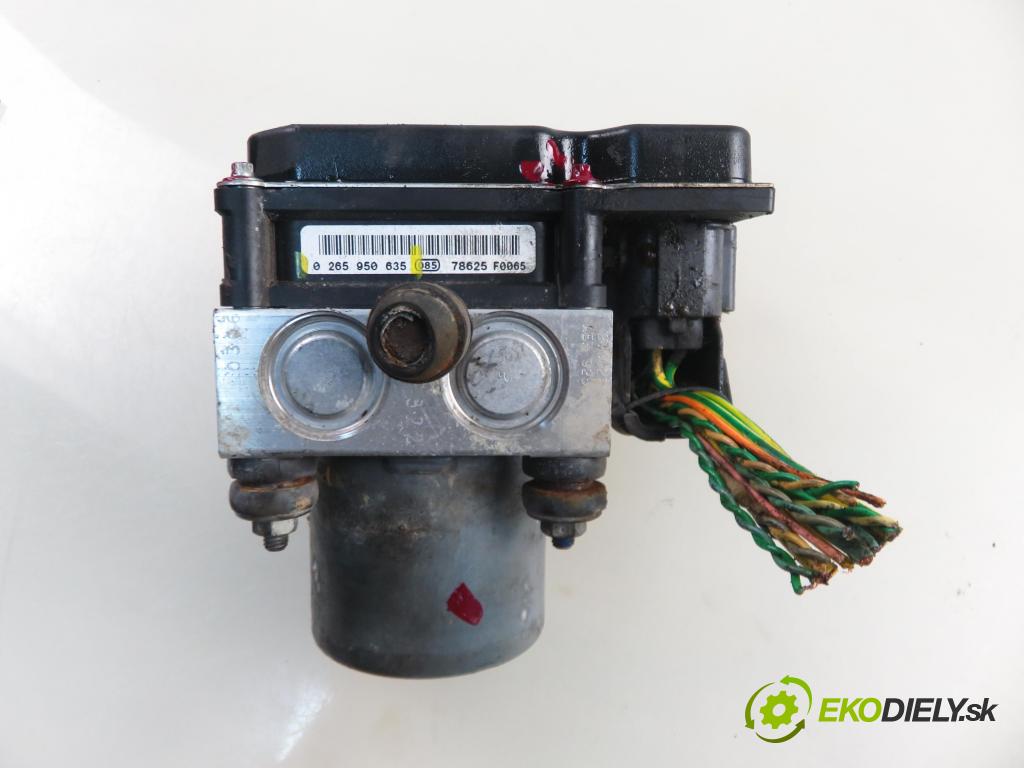 CITROEN C4 coupe (LA_) HB 2007 80,00 1.6 HDi - 9HZ (DV6TED4) 1560,00 Pumpa ABS 0265950635 ; 9663241380 (Pumpa ABS)