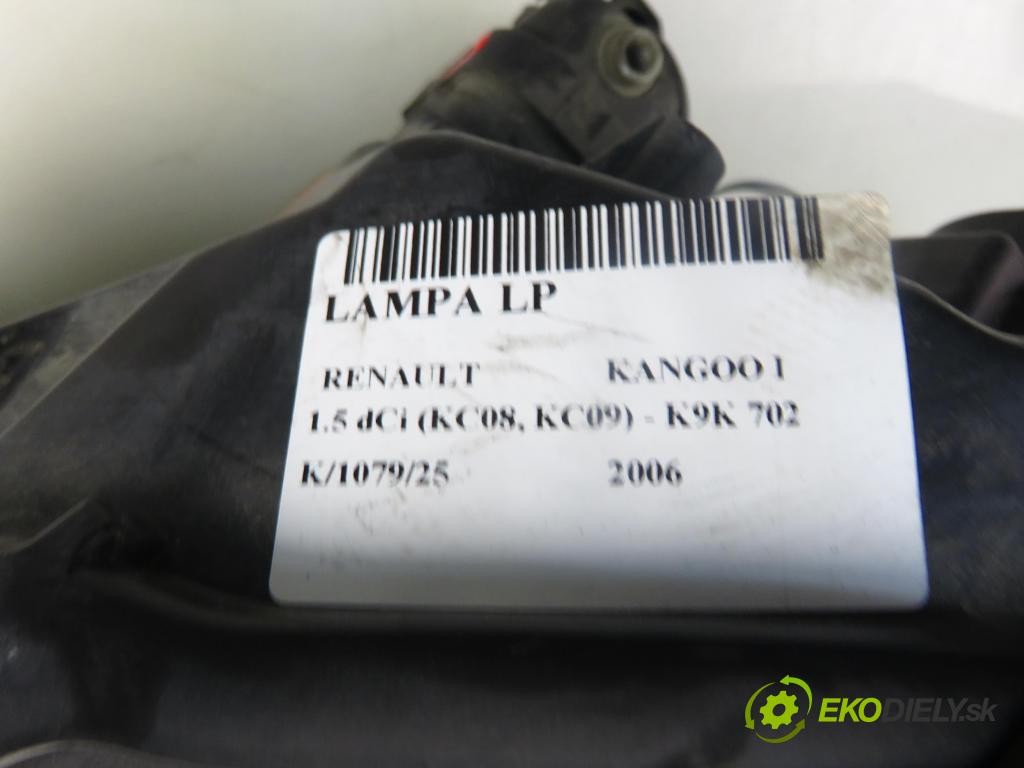 RENAULT KANGOO (KC0/1_) KOMBIVAN 2006 60,00 1.5 dCi 80 - K9K 702 1461,00 Svetlo LP 8200150614