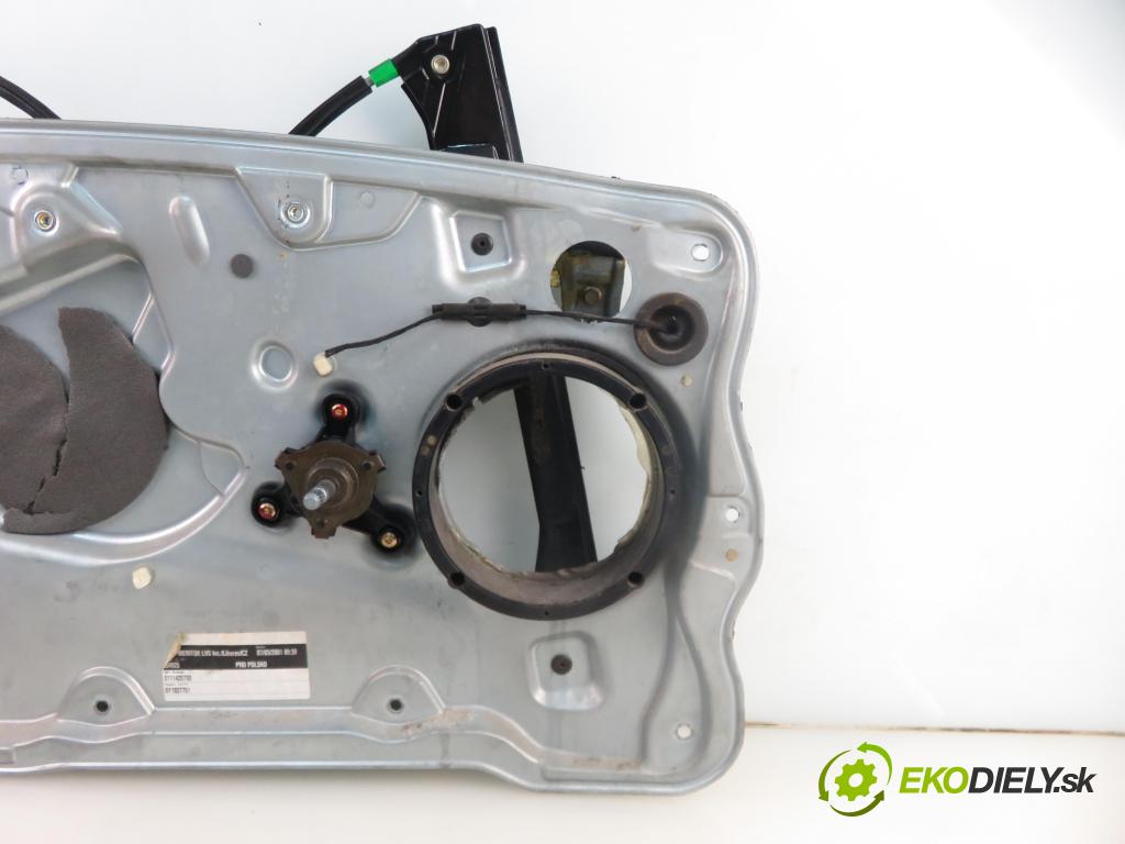 SKODA FABIA I (6Y2) HB 2001 44,00 1.4 MPi 60 - AZE 1397,00 mechanismus oken LPM 6Y0837755B