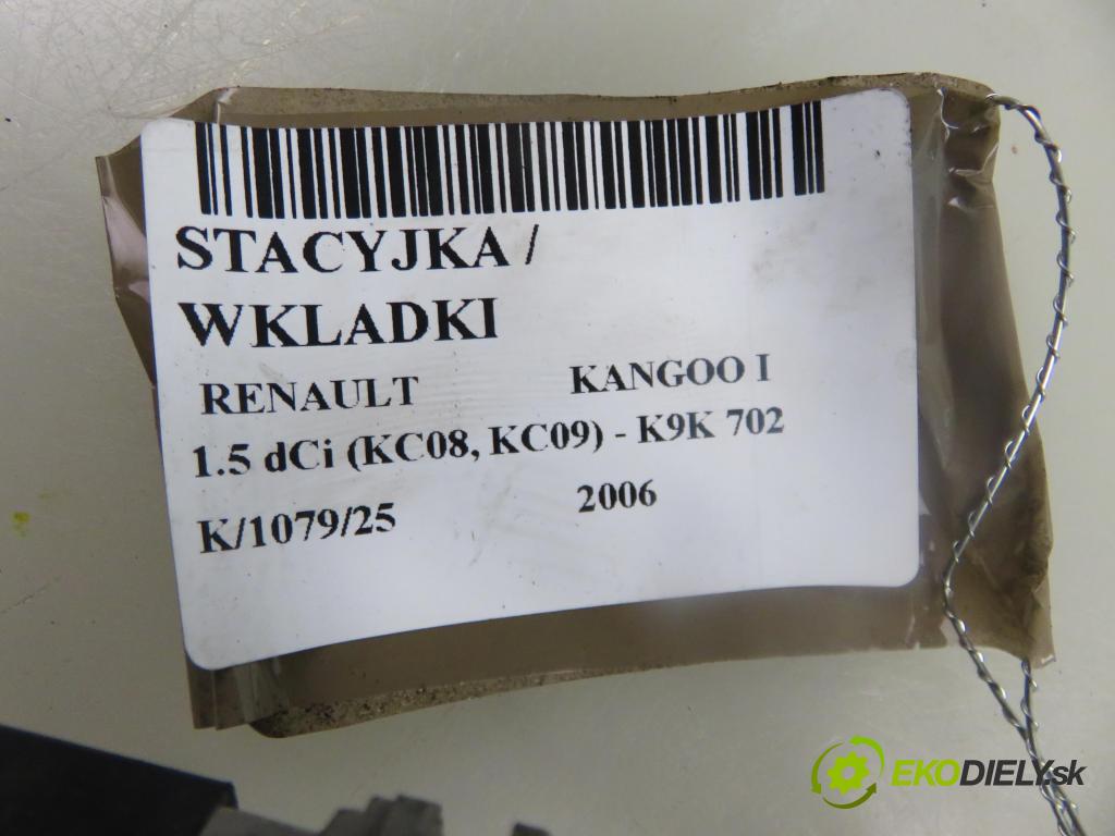 RENAULT KANGOO (KC0/1_) KOMBIVAN 2006 60,00 1.5 dCi 80 - K9K 702 1461,00 spinačka  (Spínacia skrinka)