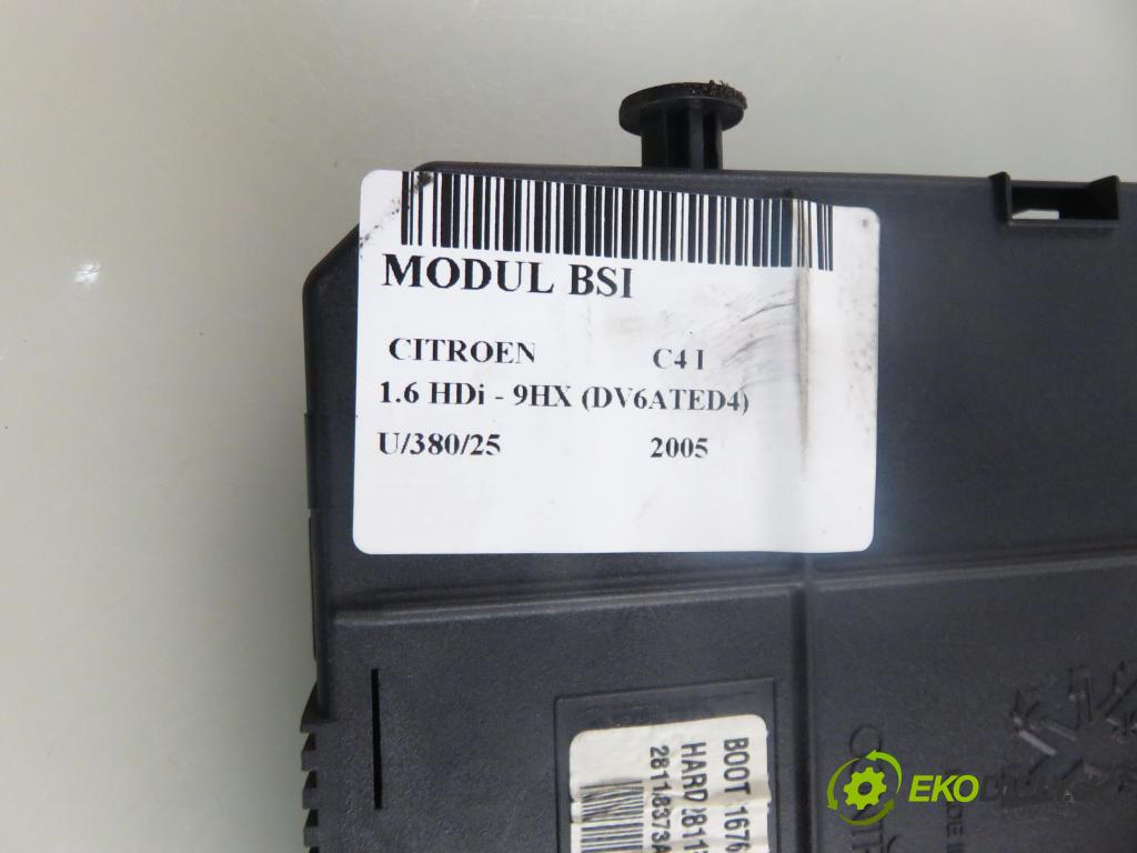 CITROEN C4 I (LC_) HB 2005 66,00 1.6 HDi - 9HX (DV6ATED4) 1560,00 MODUL BSI 9660105980