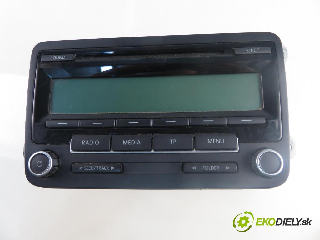 VW PASSAT B6 Variant (3C5) KOMBI 2008 103,00 2.0 TDI CR 16V 140 - CBAB 1968,00 RADIO CD 5M0035186AA