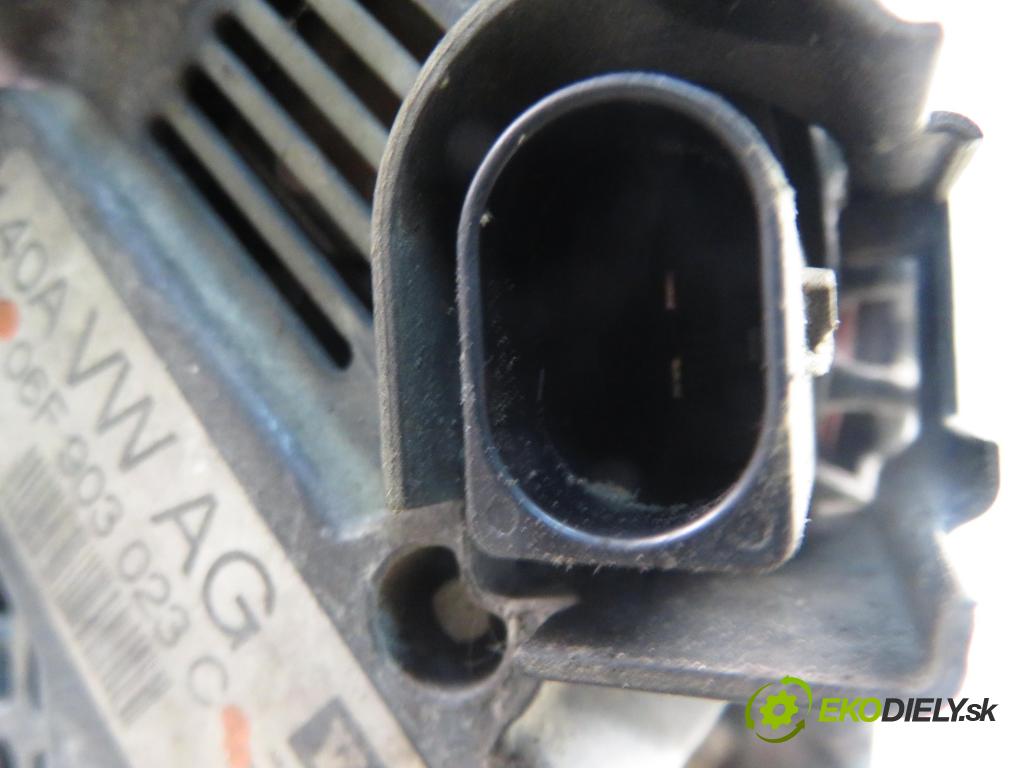 SEAT ALTEA (5P1) HB 2006 77,00 1.9 TDI - BKC 1896,00 Alternátor 06F903023C ; TG14C011 (Alternátor)