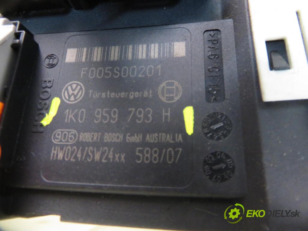 SEAT ALTEA (5P1) HB 2006 77,00 1.9 TDI - BKC 1896,00 mechanismus oken 5P0837401J ; 1K0959793H