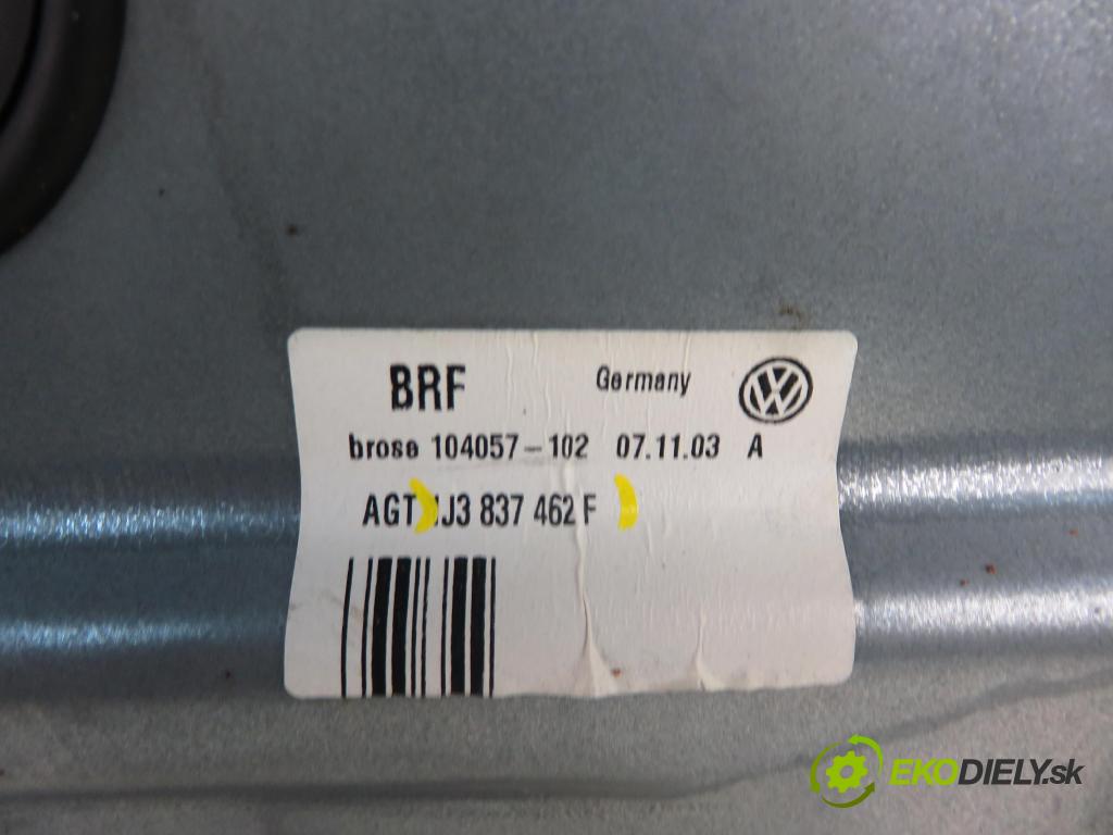 VW GOLF IV (1J1) HB 2000 75,00 1.6 - AVU 1595,00 mechanismus oken PPE 3D 1J3837462F