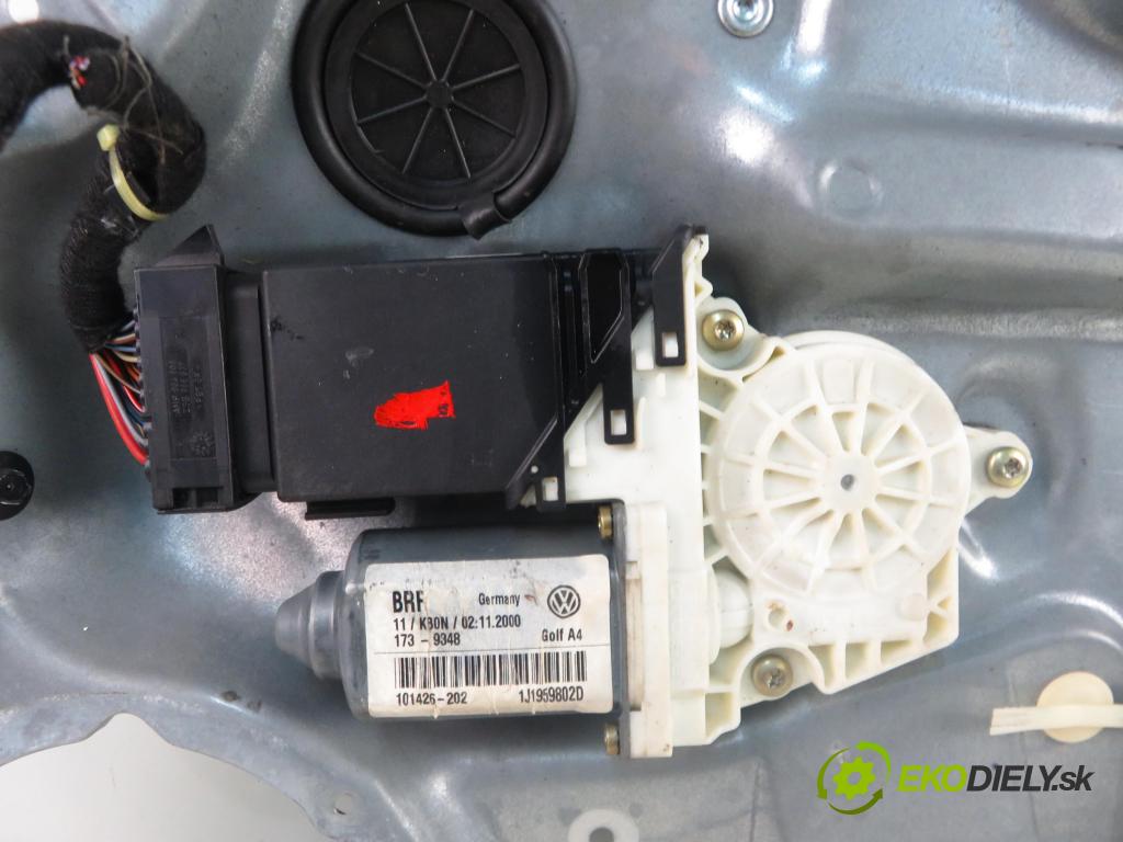 VW GOLF IV (1J1) HB 2000 75,00 1.6 - AVU 1595,00 mechanismus oken PPE 3D 1J3837462F