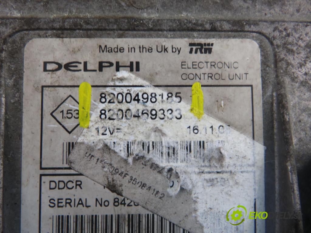 RENAULT KANGOO (KC0/1_) KOMBIVAN 2006 60,00 1.5 dCi 80 - K9K 702 1461,00 Riadiaca jednotka Motor 8200498185 ; 8200469333