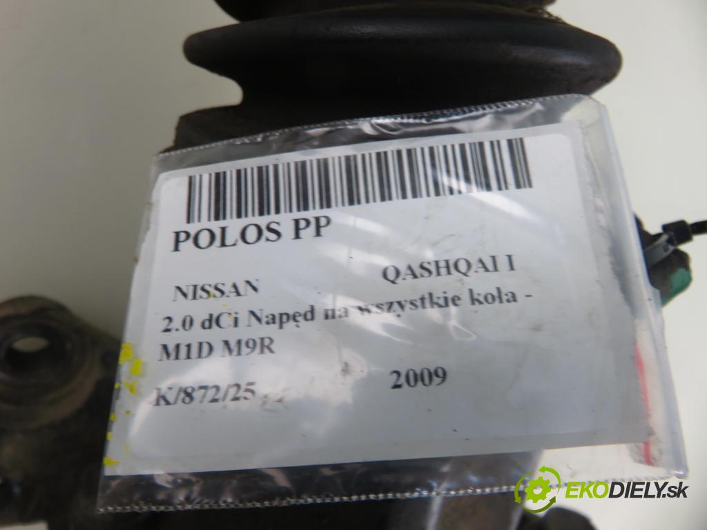 NISSAN QASHQAI / QASHQAI +2 I (J10, JJ10) SUV 2009 110,00 2.0 dCi AWD 150 - M1D M9R 1994,00 Poloos PP 