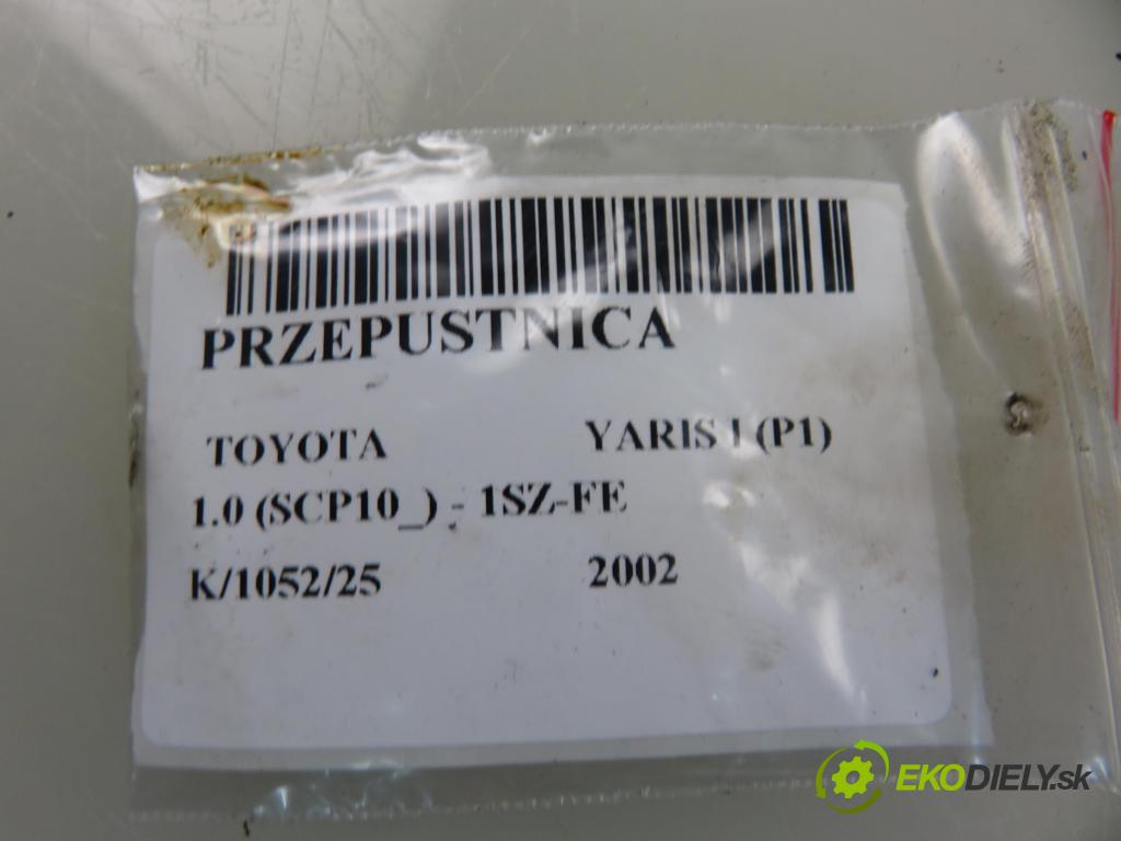 TOYOTA YARIS (_P1_) HB 2002 50,00 1.0 VVT- i 68 - 1SZ-FE 998,00 Škrtiaca klapka 222100J010 (Škrtiaca klapka)