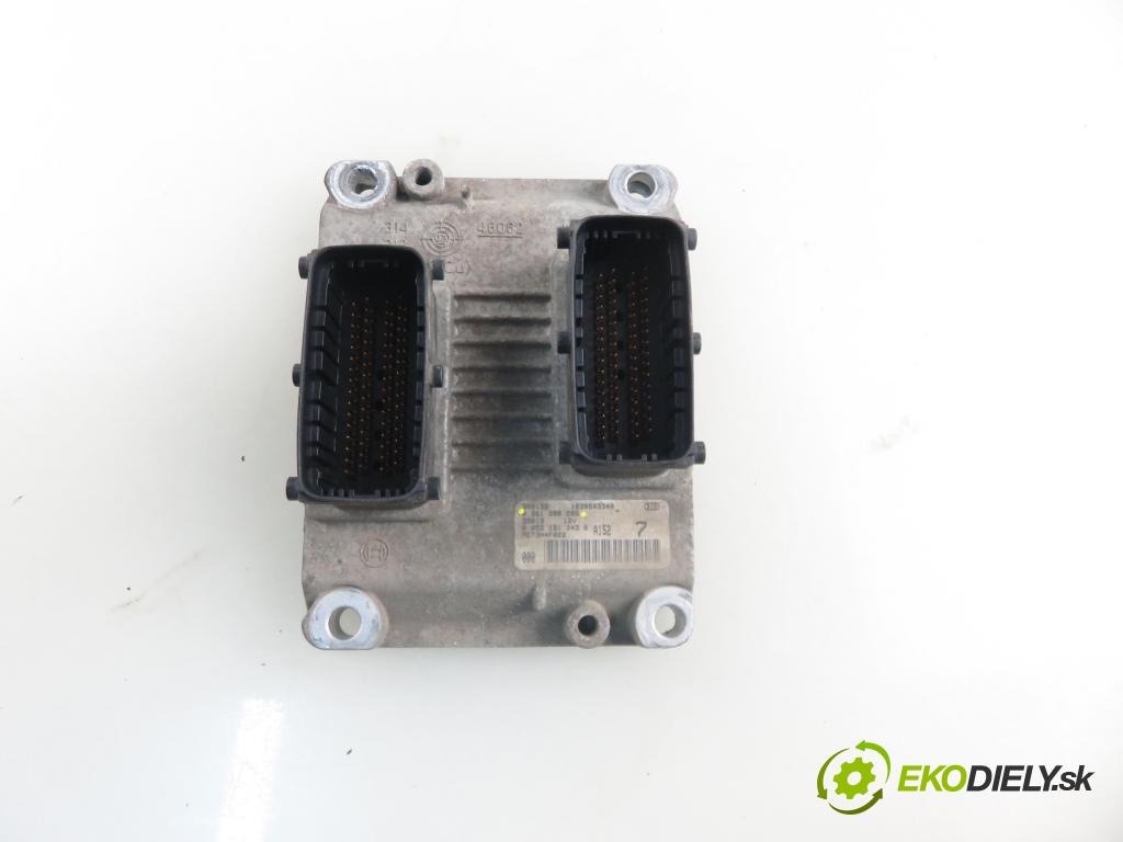 FIAT IDEA (350_) HB 2003 70,00 1.4 16V 95 - 843 A1.000 1368,00 Riadiaca jednotka Motor 0261208206