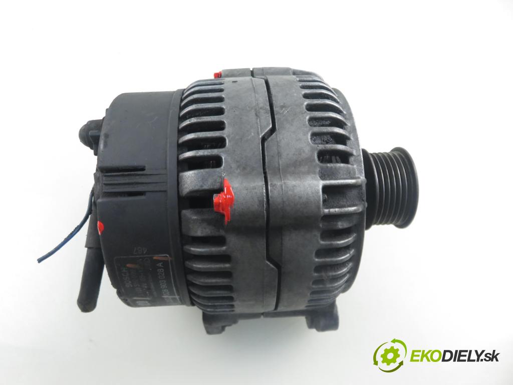 AUDI A6 (4A, C4) KOMBI 1994 66,00 1.9 TDI - 1Z 1896,00 Alternátor 0123510009 ; 028903028A (Alternátor)