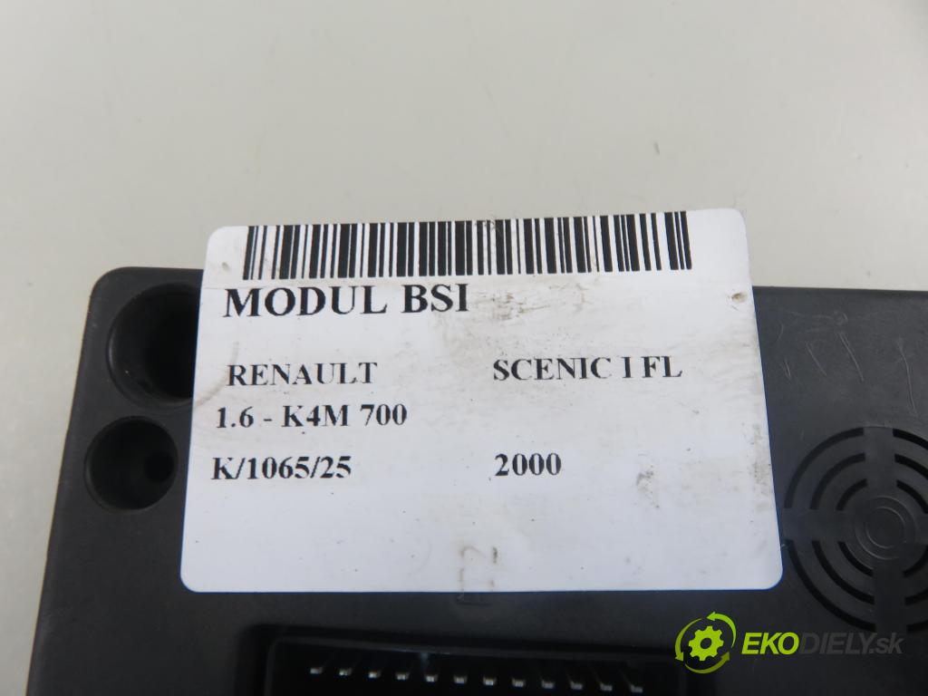 RENAULT SCENIC I (JA0/1_) MINIVAN 2000 79,00 1.6 - K4M 700 1598,00 MODUL BSI 8200029342B ; S108502610G