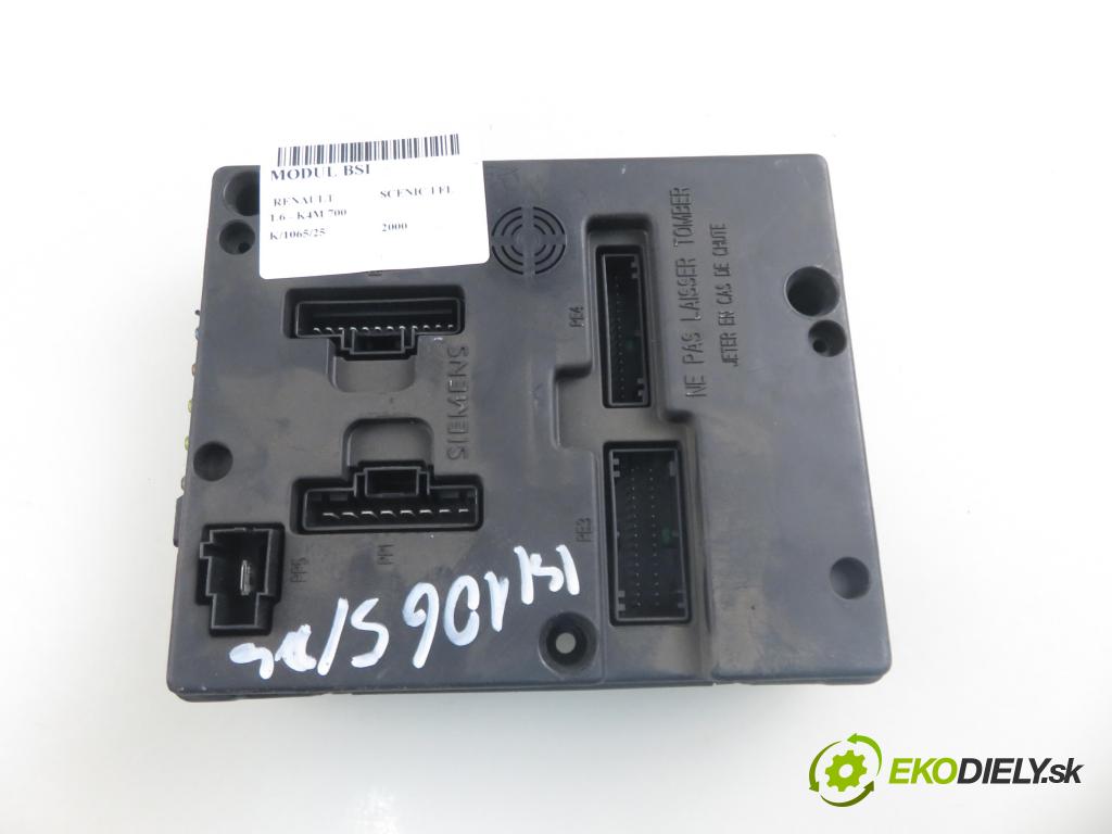 RENAULT SCENIC I (JA0/1_) MINIVAN 2000 79,00 1.6 - K4M 700 1598,00 MODUL BSI 8200029342B ; S108502610G
